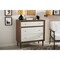 Baxton Studio Harlow Mid-century Modern White and Walnut Wood 3-drawer Chest 121-6782 - alternate 2